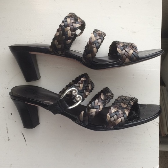 Brighton Tress high heeled sandals 7N - Picture 4 of 8